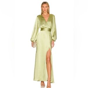 NWOT Kai Maxi Dress in Avocado